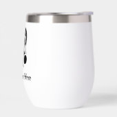 Eenvoudige Aangepaste Personaliseer Logo Waterfles (Links)