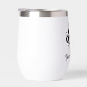 Eenvoudige Aangepaste Personaliseer Logo Waterfles (Rechts)