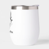 Eenvoudige Aangepaste Personaliseer Logo Waterfles (Links)