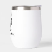 Eenvoudige Aangepaste Personaliseer Logo Waterfles (Links)