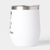 Eenvoudige Aangepaste Personaliseer Logo Waterfles (Links)