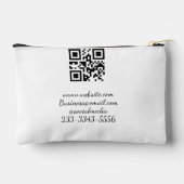 eenvoudige aangepaste QR-code jouw naam toevoegen  Etui (Achterkant)