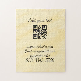 eenvoudige aangepaste QR-code jouw naam toevoegen  Legpuzzel
