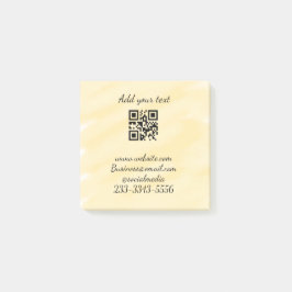 eenvoudige aangepaste QR-code jouw naam toevoegen  Post-it® Notes