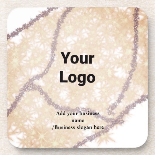 Eenvoudige aangepaste QR-code voeg je naam logo Kl Bier Onderzetter (Voorkant)