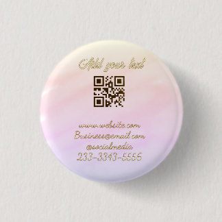 eenvoudige aangepaste QR-code voeg uw naam tekst t Ronde Button 3,2 Cm