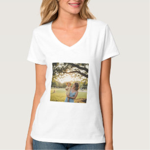 eenvoudige aangepaste roze paarse glans voeg je na t-shirt