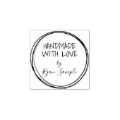 Eenvoudige aangepaste rubberen stempel (Afrduk)