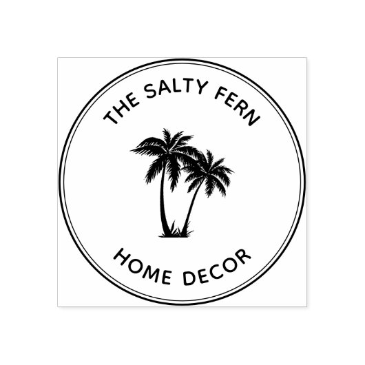 Eenvoudige aangepaste rubberen stempel (Afrduk)