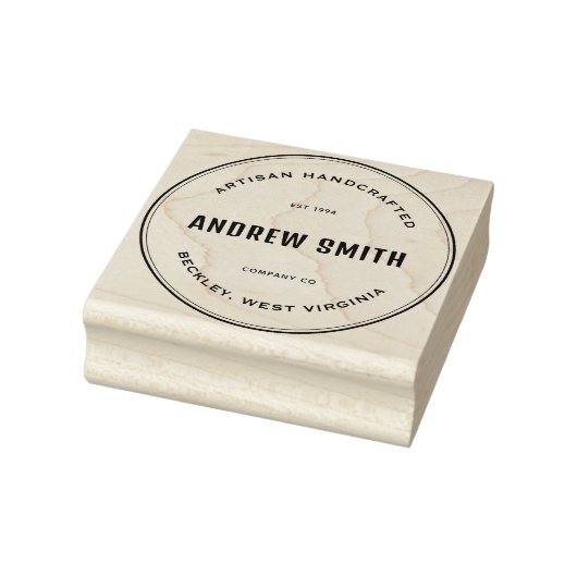 Eenvoudige aangepaste rubberen stempel (Stempel)