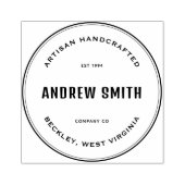 Eenvoudige aangepaste rubberen stempel (Afrduk)