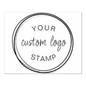 Eenvoudige aangepaste rubberen stempel (Afrduk)