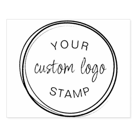 Eenvoudige aangepaste rubberen stempel (Afrduk)