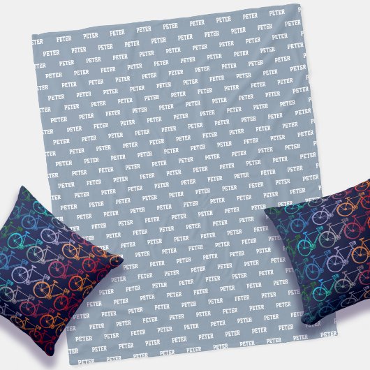 Eenvoudige, aangepaste standaardnaam voor het herh fleece deken