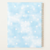 Eenvoudige aangepaste sterren Sky Waterverf Planner (Achterkant)