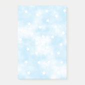 Eenvoudige aangepaste sterren Sky Waterverf Post-it® Notes (Voorkant)