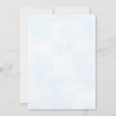 Eenvoudige aangepaste sterren Sky Waterverf Rand v Kaart (Achterkant)