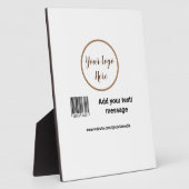 eenvoudige aangepaste streepjescode toevoegen jouw fotoplaat (Zijkant)