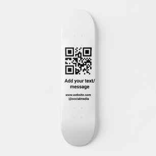 eenvoudige aangepaste streepjescode toevoegen jouw persoonlijk skateboard