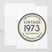 EENVOUDIGE AANGEPASTE VERJAARDAG KAART (Voorkant / Achterkant)