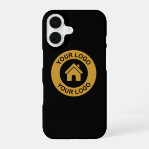 Eenvoudige aangepaste zakelijke Logo iPhone 16 Hoesje
