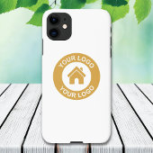 Eenvoudige aangepaste zakelijke Logo iPhone Hoesje