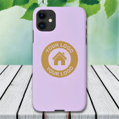 Eenvoudige aangepaste zakelijke Logo iPhone Hoesje