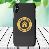Eenvoudige aangepaste zakelijke Logo iPhone Hoesje