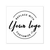 Eenvoudige aangepaste zakelijke logo sjabloon  zelfinktende stempel (Design)