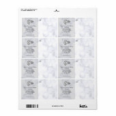 Eenvoudige Aangepaste Zakelijke Verzendlabels Etiket (Full Sheet)
