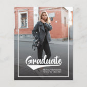 Eenvoudige aankondiging Afstudeerder 2022 Afstuder (Voorkant)