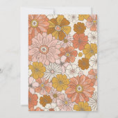 Eenvoudige aankondiging foto geboorte | Girl Birth (Achterkant)