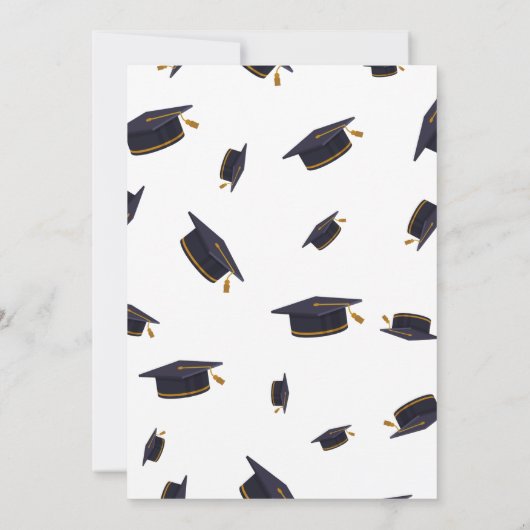 Eenvoudige Aankondiging Partij Uitnodigen Klasse v (Achterkant)