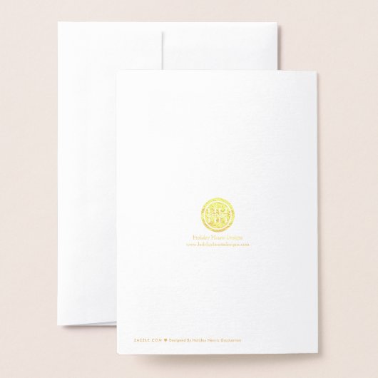 Eenvoudige aankondiging van Afstuderen Elegant Fot (Met envelop)