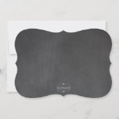 Eenvoudige aankondiging van de Afstuderen van het (Achterkant)