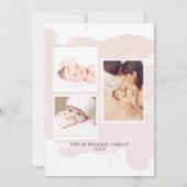 Eenvoudige aankondiging van de foto van het modern (Achterkant)