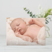 Eenvoudige aankondiging van de geboorte van de Ele (Staand voorkant)