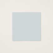 Eenvoudige aankondiging van de geboorte van Mini B (Achterkant)