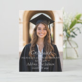 Eenvoudige Aankondiging van een Aangepast Foto afs (Staand voorkant)