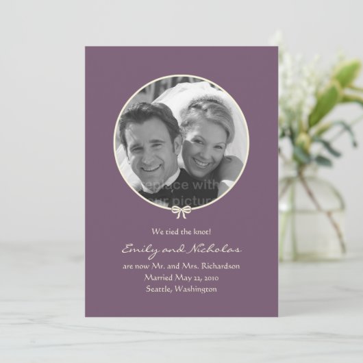 Eenvoudige aankondiging van een fotoweddenschap vi (Staand voorkant)