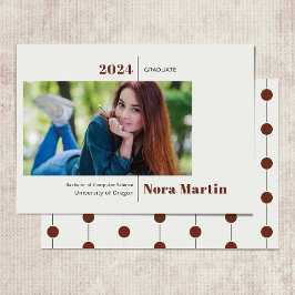 Eenvoudige aankondiging van het Afstuderen Auburn 