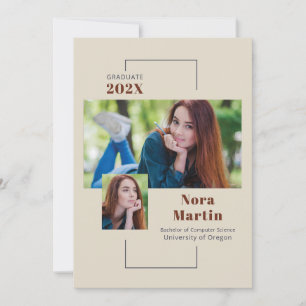 Eenvoudige aankondiging van het Afstuderen Auburn 