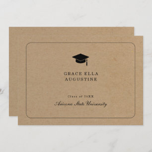 Eenvoudige aankondiging van het Afstuderen - Kraft