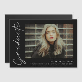 Eenvoudige aankondiging van het Afstuderen van de 