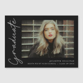 Eenvoudige aankondiging van het Afstuderen van de (Voorkant)