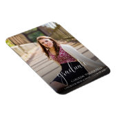 Eenvoudige aankondiging van het Afstuderen van Ele Magneet (Rechterzijde)