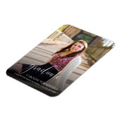 Eenvoudige aankondiging van het Afstuderen van Ele Magneet (Linkerzijde)