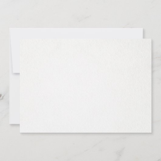 Eenvoudige aankondiging van het annuleren van een  (Achterkant)