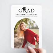 Eenvoudige aankondiging van het moderne Afstuderen