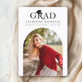 Eenvoudige aankondiging van het moderne Afstuderen